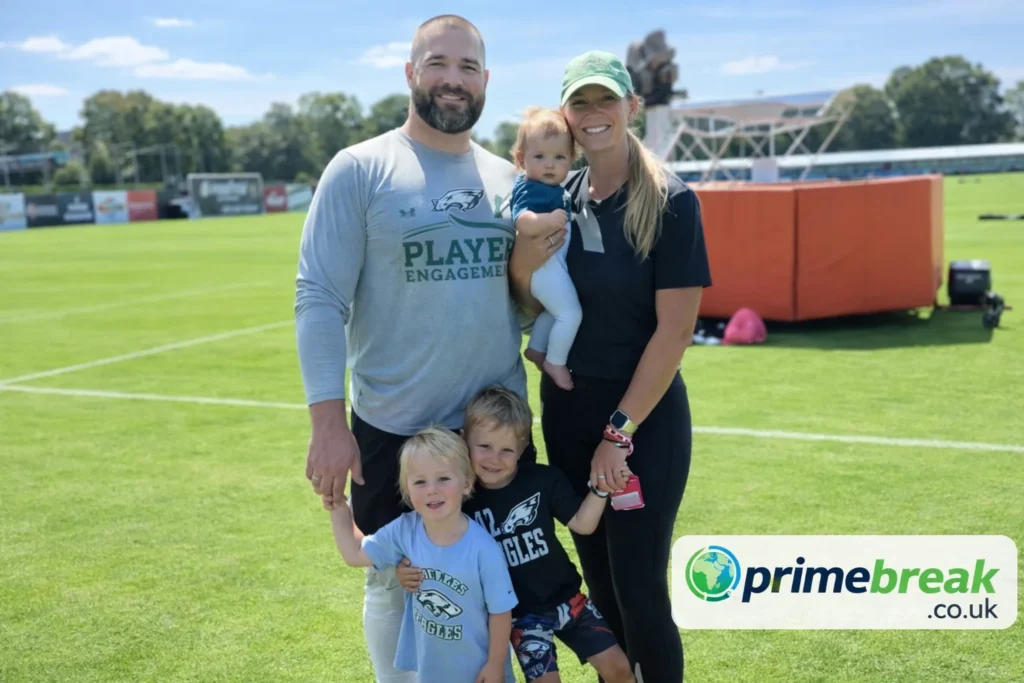 kylie kelce daughters sports restrictions