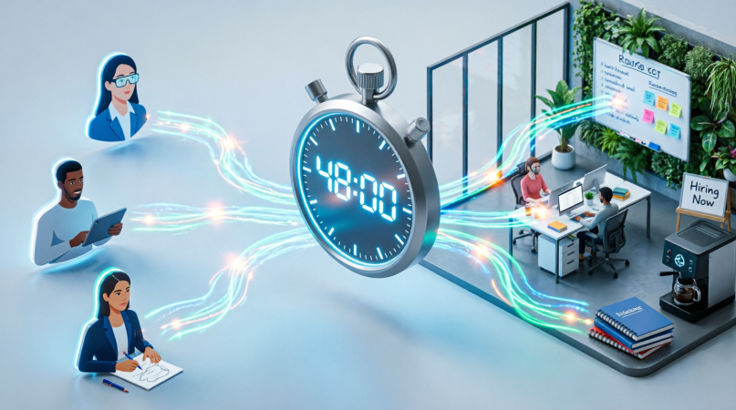 The 48-Hour Hire: How AI-Matched Talent Platforms Are Reducing Startup Time-to-Hire AI-Matched Talent